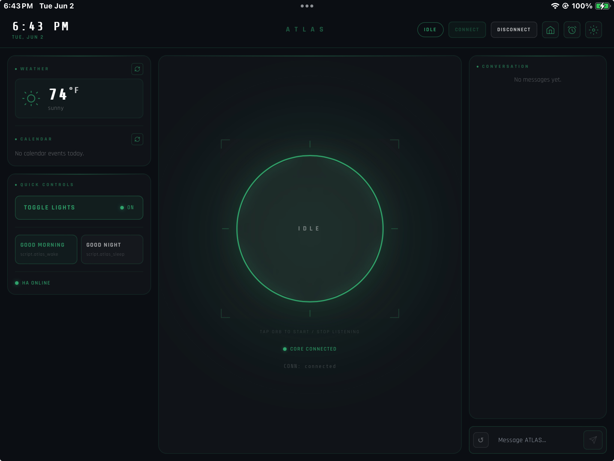 Atlas Home screenshot 1